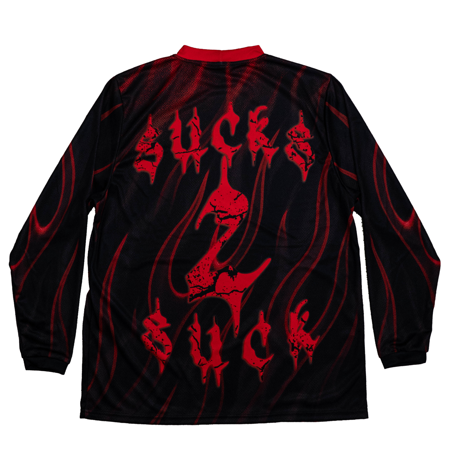 Red Flame SUCKS2SUCK Jersey